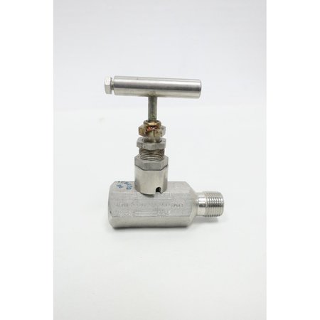 ANDERSON GREENWOOD Manual Npt Stainless 6000Psi 12In Needle Valve H7HIS-44Q-BL-SG S24026-003